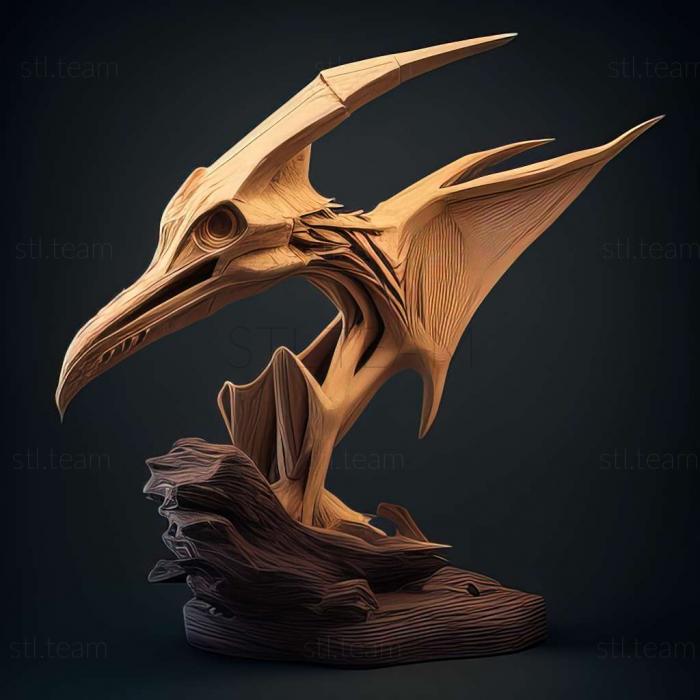 3D модель Pteranodon ingens (STL)